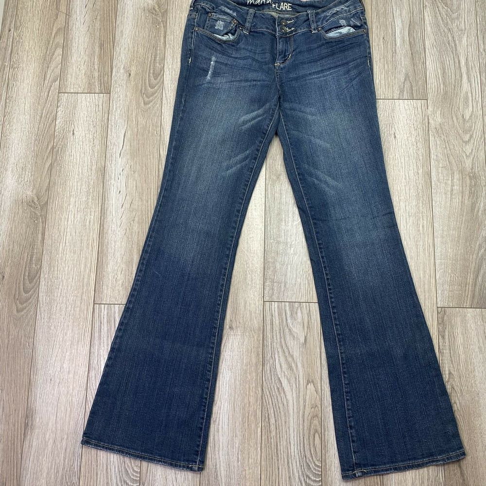 Bullhead Marin Flare‎ Women's Jeans Blue Denim Size 9R